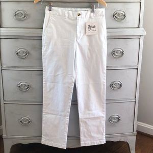 Vineyard Vines size 14 kids white pants